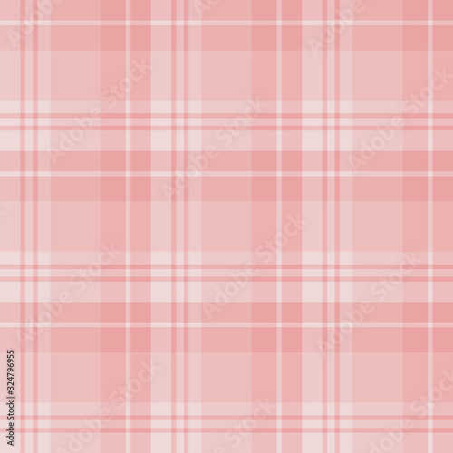 Seamless pattern in amazing pastel light pink colors for plaid, fabric, textile, clothes, tablecloth and other things. Vector image.