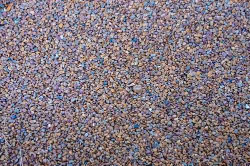 Принти на полотні Floor coating composed of small pebbles agglutinated