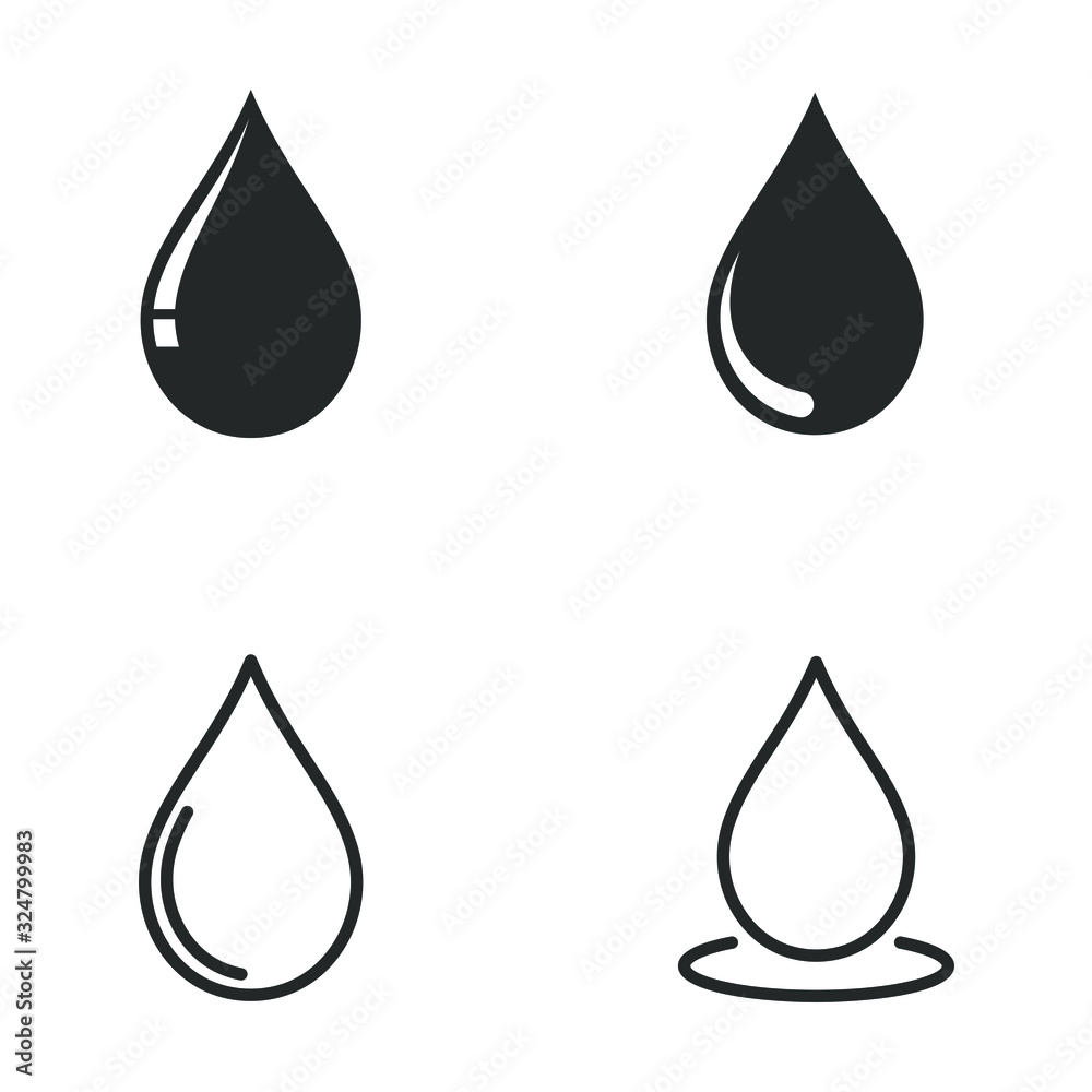 drop icon template color editable. rain drop symbol vector sign isolated on white background illustration for graphic and web design. drop icon template color editable. rain drop symbol vector sign isolated on white background illustration for graphic and web design.