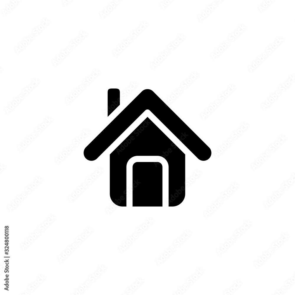 Vector illustration, home icon