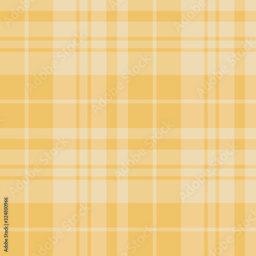 Seamless pattern in amazing festive yellow colors for plaid, fabric, textile, clothes, tablecloth and other things. Vector image.