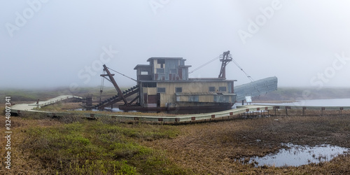 Valokuva Gold Dredge Panorama