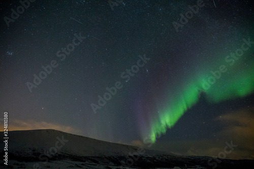 Polarlicht   ber Norwegen