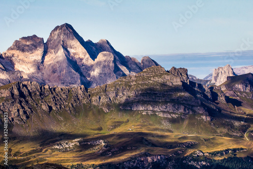 Sonnenaufgang in den Dolomiten