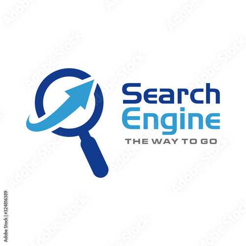 Search Engine Logo, Find, Seo Logo Vector