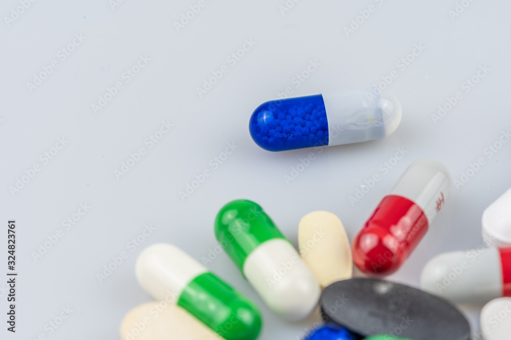 White background medicine picture White background medicine picture