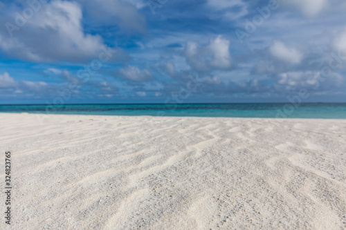 Sea sand sky concept. Beautiful tropical landscape backdrop.  © icemanphotos