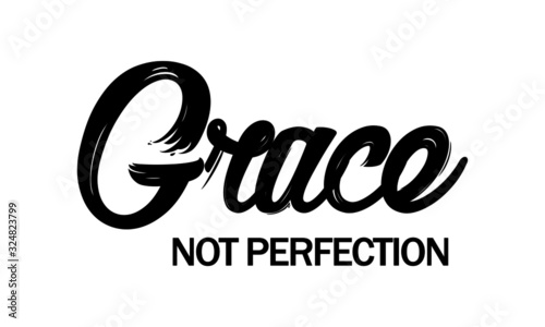 Biblical Phrase, motivational quote of life, typography for print or use as poster, card, flyer or T shirt