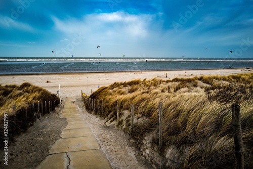 Blick auf das Meer bei Kijkduin