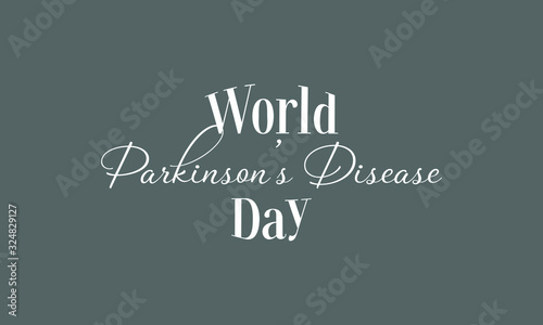 Vector illustration on the theme of World Parkinson's disease day observed on April 11th every year.
