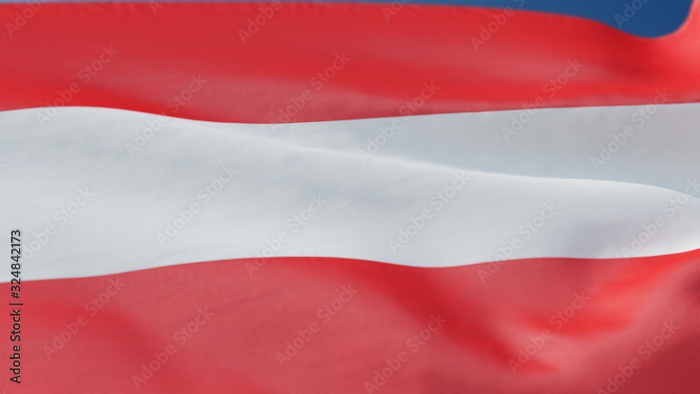 Naklejka premium Flaga Austrii AT 4k