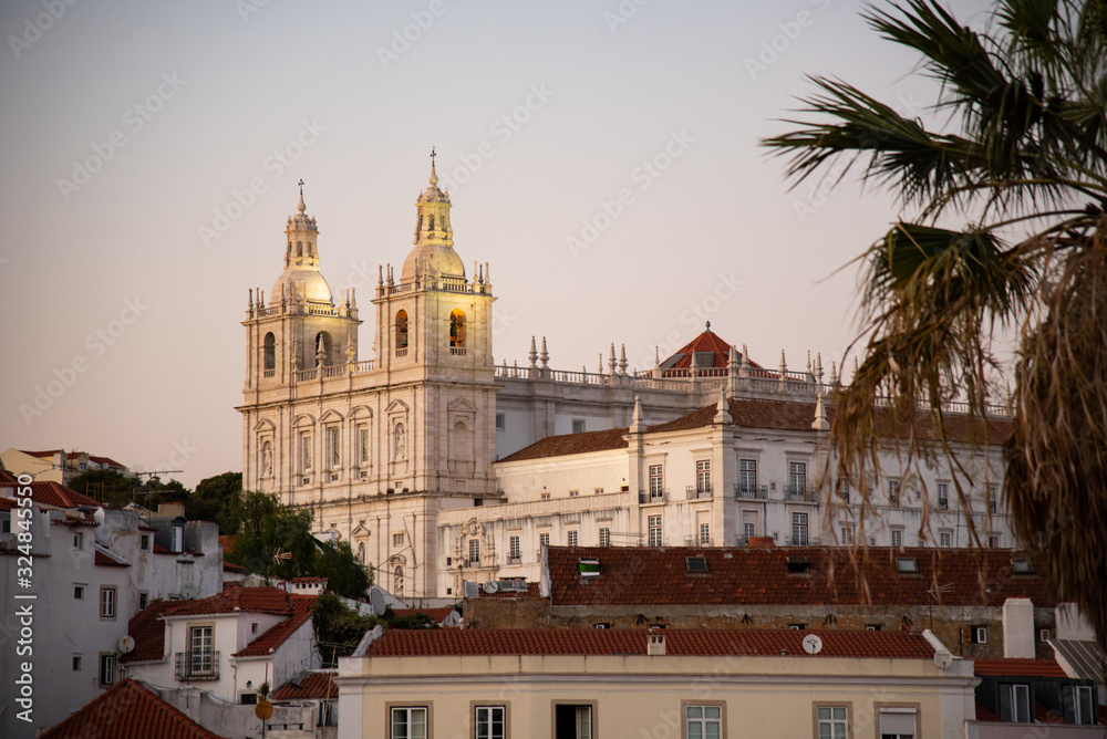 Saint George's Castle in Lisbon photo