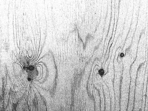 Distress wooden planks texture. Black and white grunge background.