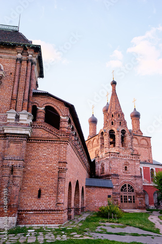Krutitskoye podvorye (courtyard) - famous landmark and historical place in Moscow, Russia. photo
