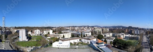 Panoramics at Vila Nova de Famalicão, a small town at Braga, Portugal