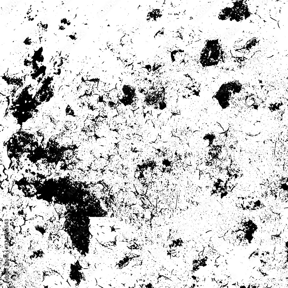 Grunge texture is black and white. Old worn background template Grunge texture is black and white. Old worn background template