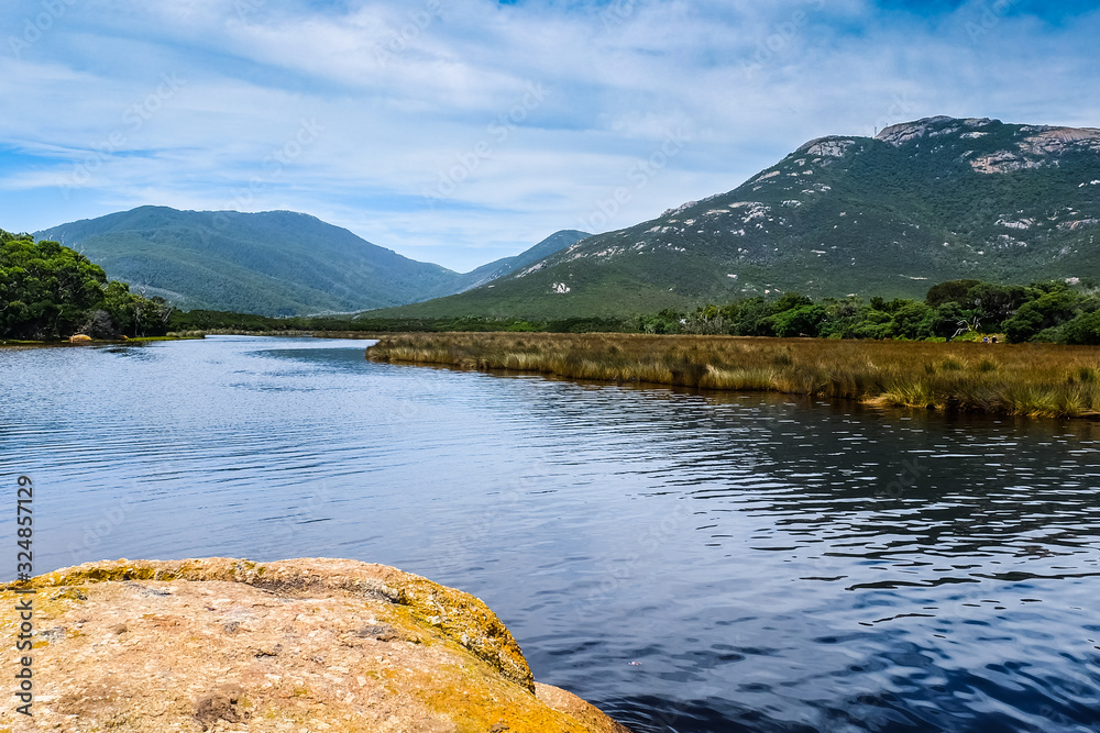 River next to Hills Wilsons Promontory National Park Australia