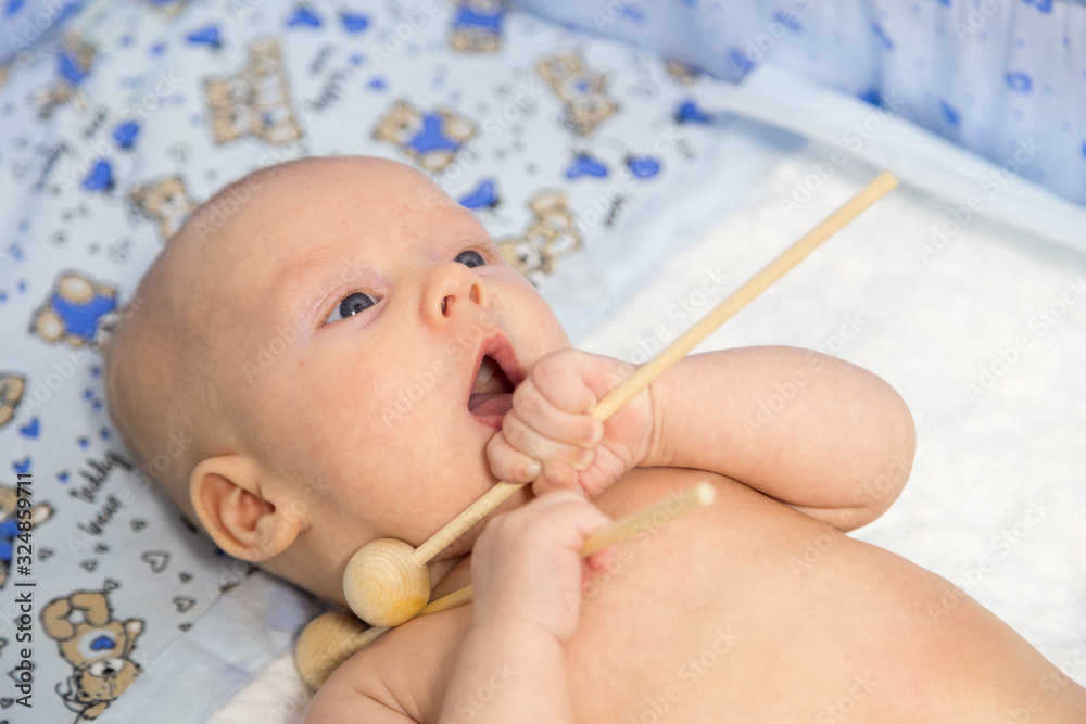 baby with pacifier baby with pacifier