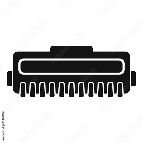 Laser cartridge printer icon. Simple illustration of laser cartridge printer vector icon for web design isolated on white background