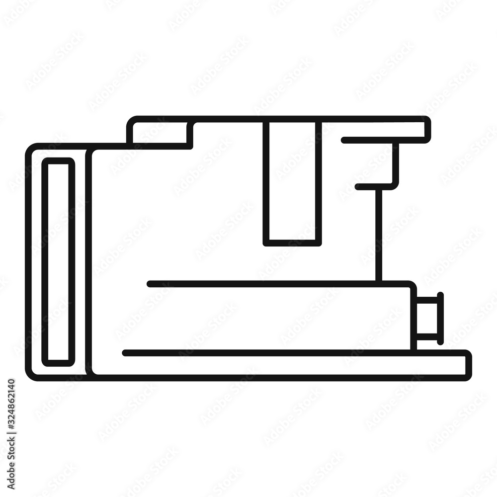Cartridge icon. Outline cartridge vector icon for web design isolated on white background Cartridge icon. Outline cartridge vector icon for web design isolated on white background