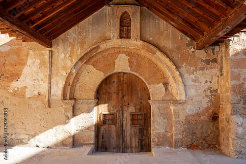 Ermita de Nuestra Señora de la Huerta. Siglo XIV. Ademuz. photo