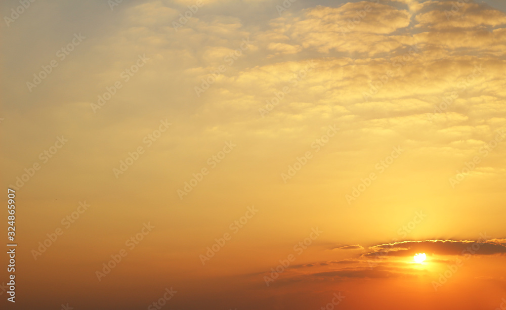 sky with cloud at sunset sky with cloud at sunset