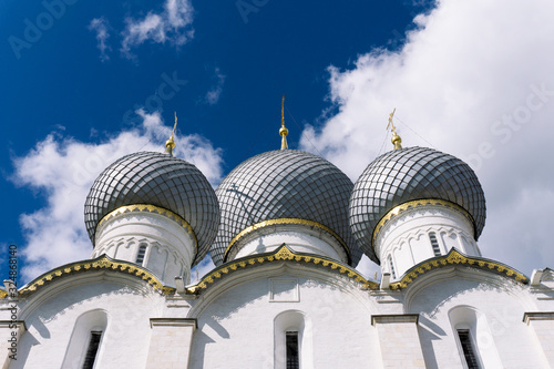 domes of the Assumption Cathedral, Rostov Veliky