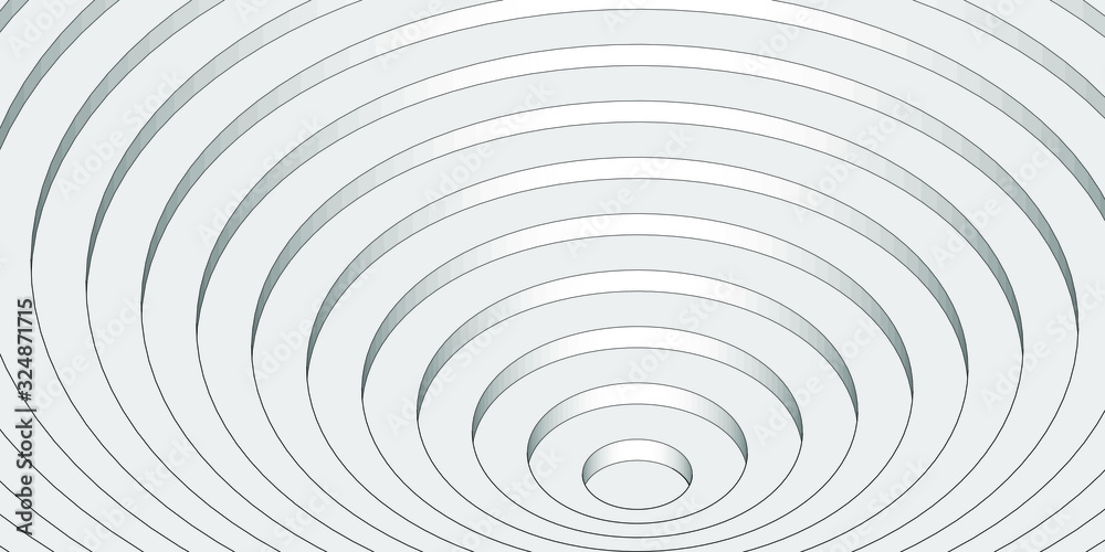 Background with circles in a paper style.