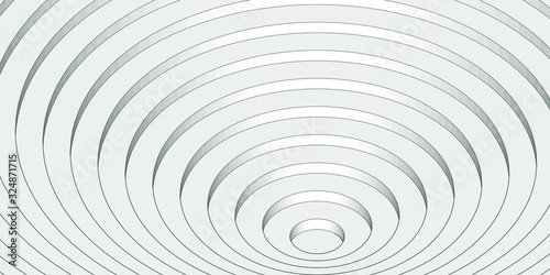 Background with circles in a paper style.