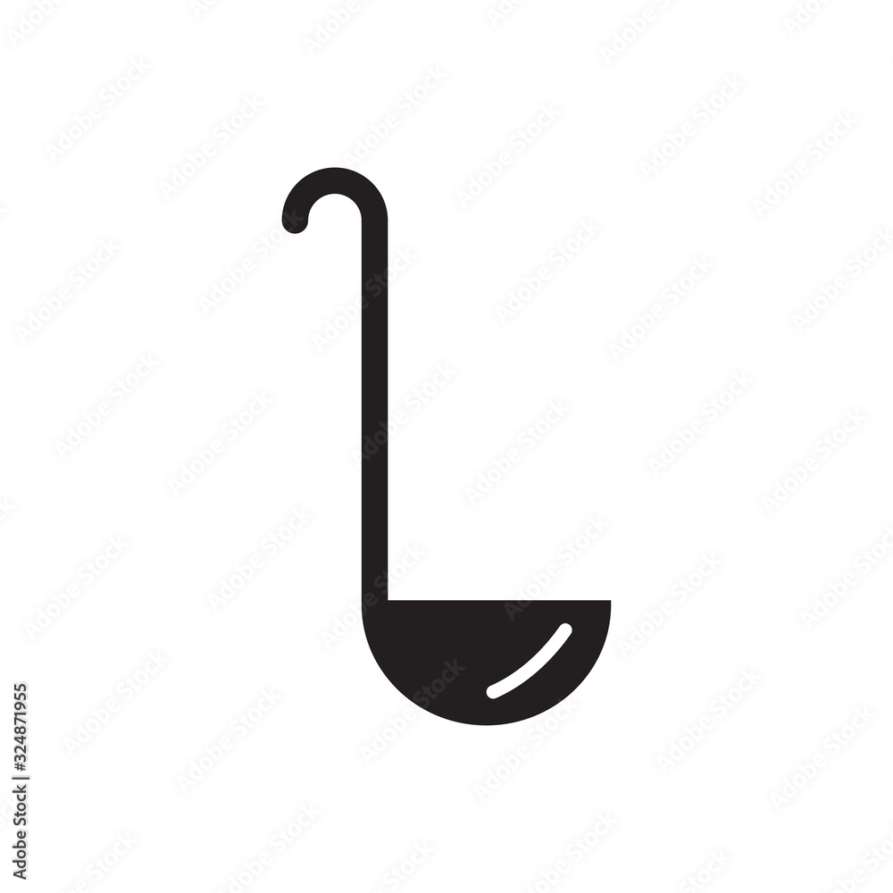 ladle icon collection, trendy style ladle icon collection, trendy style