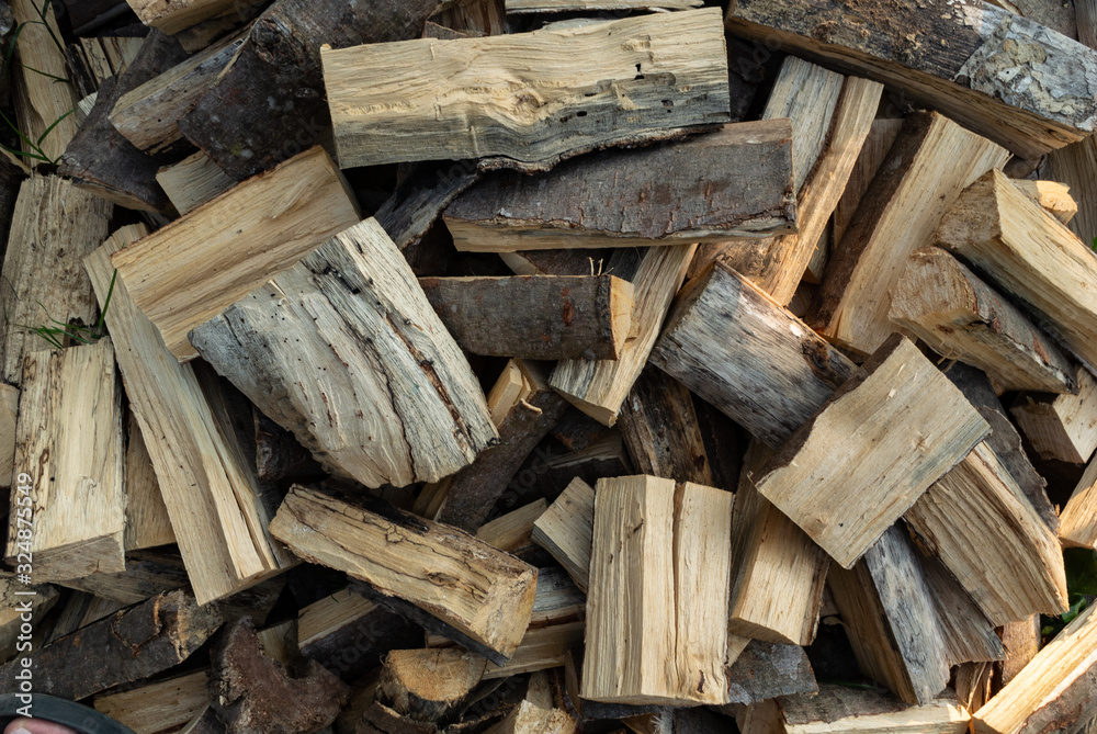 Firewood pile Firewood pile