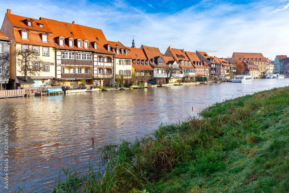 Bamberg. Little Venice district. Bamberg. Little Venice district.