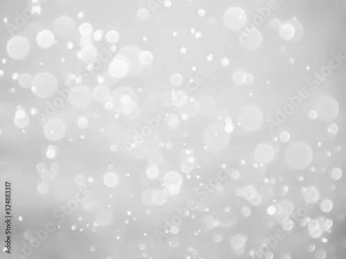 Abstract bokeh lights with soft light background. Blur wall.
