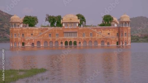 The famous Jal Mahal of Jaipur, Rajasthan photo