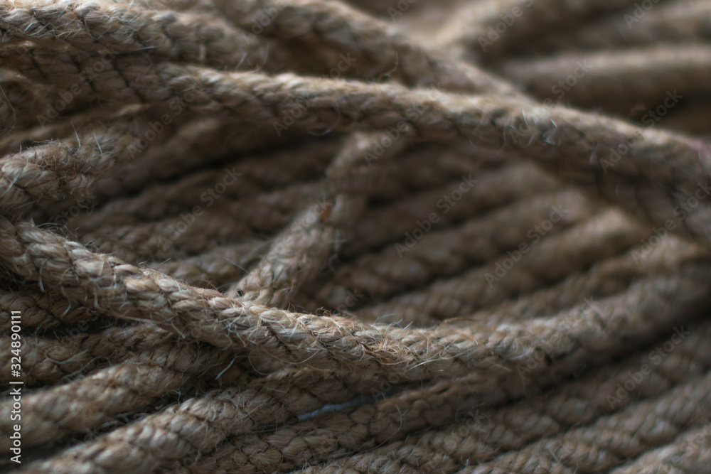 natural eco-friendly thread gray brown wool rope ship twine texture background natural eco-friendly thread gray brown wool rope ship twine texture background