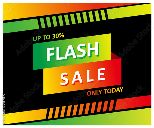 Mega sale banner template design,modern background .Vector illustration