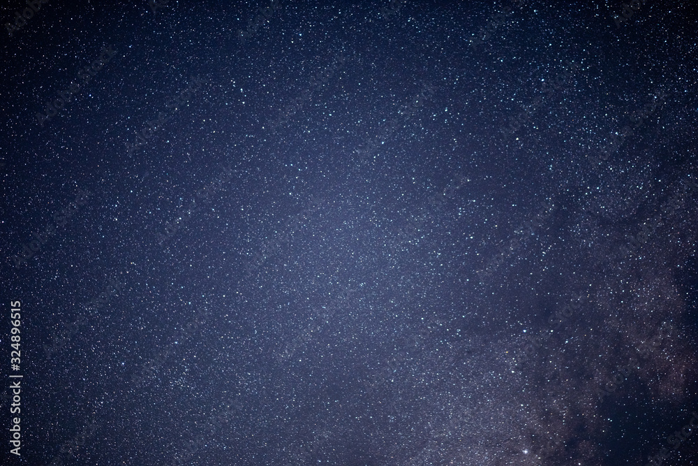 The stars and the milky way in the night sky are very beautiful. The stars and the milky way in the night sky are very beautiful.