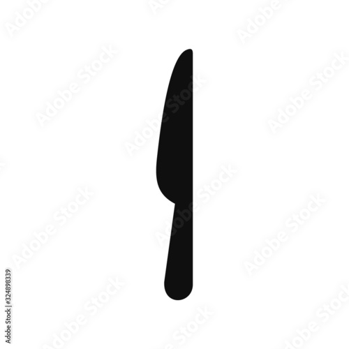 Fork knife spoon graphic symbols. Vector cutlery icons, isolated utensil image or tableware black silhouettes