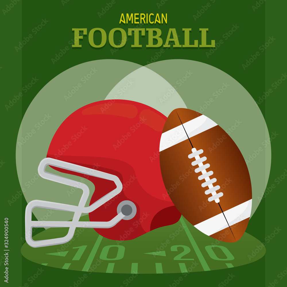 American football poster American football poster