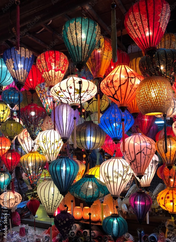Vietnamese lanterns at Hoi An