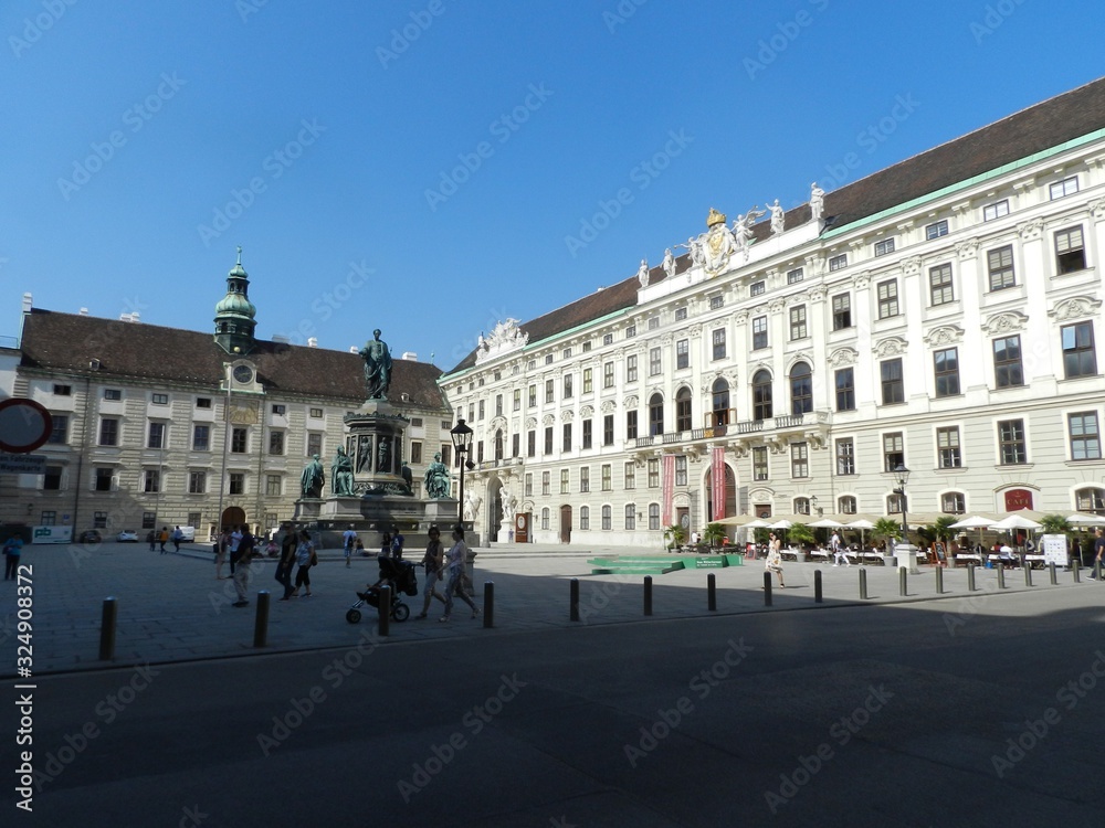 Vienna, Austria, Imperial Palace (Hofburg), Courtyard