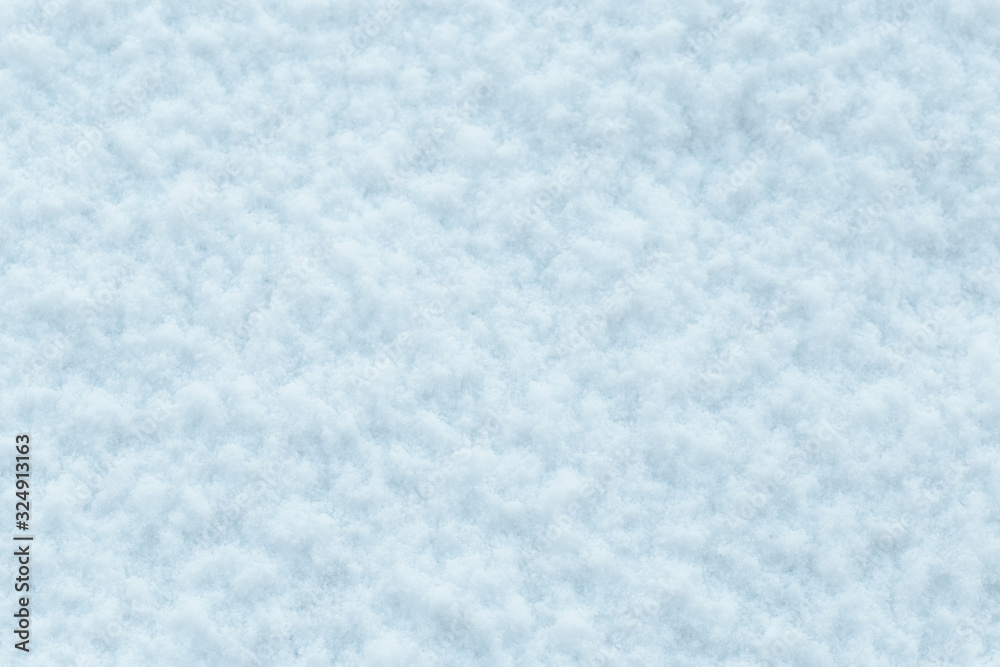 Texture of natural snow. Top view of the snow. Texture of natural snow. Top view of the snow.