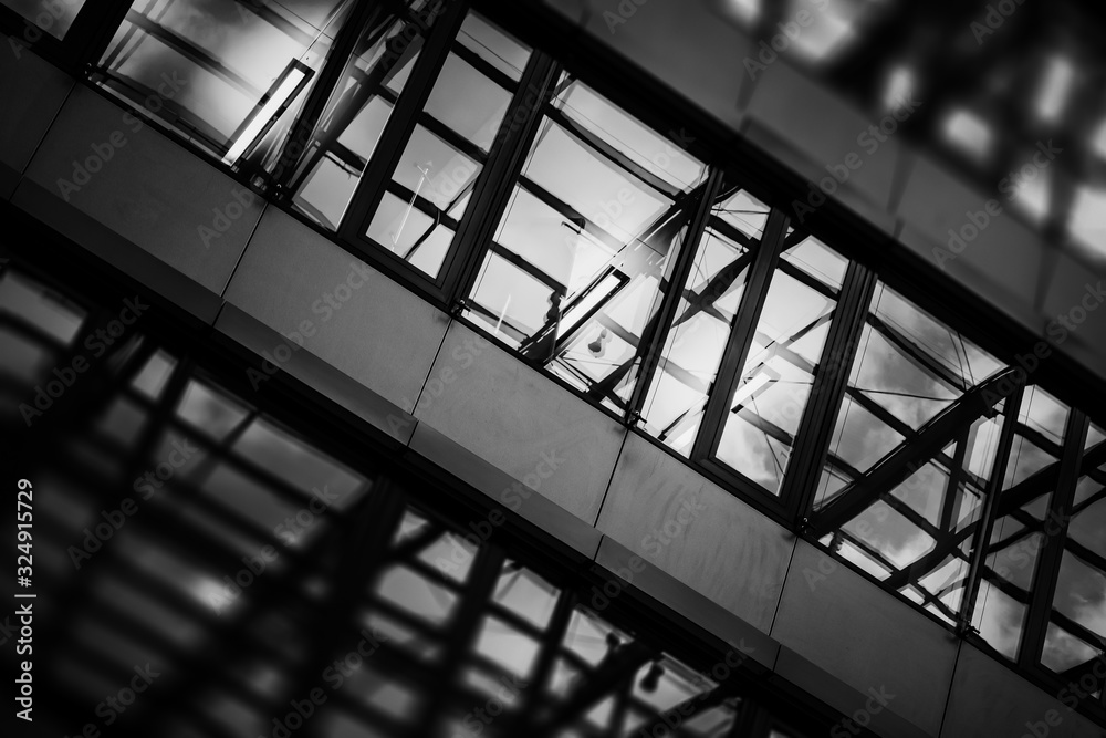 Minimal black texture background office building Minimal black texture background office building
