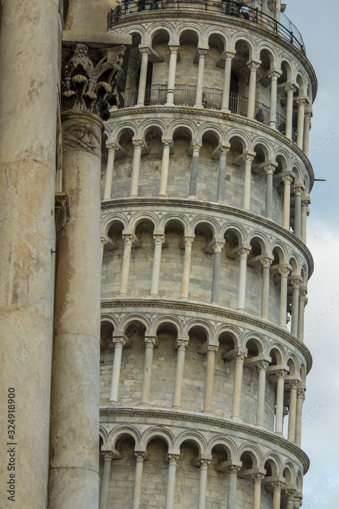  historic areal in the Italian city of Pisa