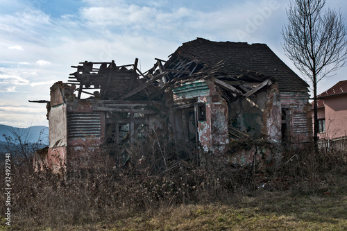 Ruined house