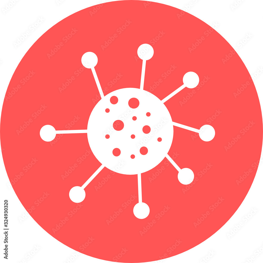 Bacteria, Microbes and Virus, sign and symbols in flat design health with elements for mobile concepts and web apps. Collection modern infographic logo and pictogram. Corona Virus Vector icon. Bacteria, Microbes and Virus, sign and symbols in flat design health with elements for mobile concepts and web apps. Collection modern infographic logo and pictogram. Corona Virus Vector icon.