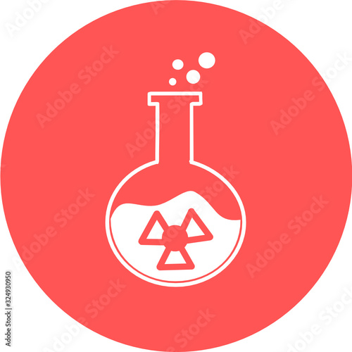 Professional vector poison icon, logo. Poison symbol that can be used for any platform and purpose. High quality poison illustration. Danger grunge vector signs. Radiation sign, Poison sign.