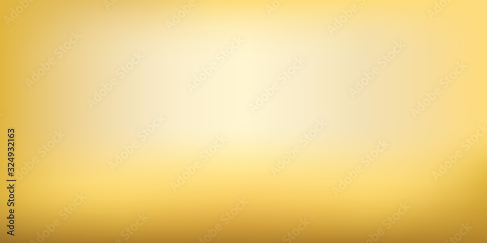 Blurred golden mesh background. Gold colors gradient. Smooth blend blank  banner template. Easy editable soft colored vector illustration in EPS8  without transparency. Stock Vector | Adobe Stock