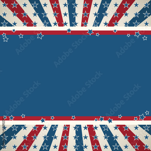 American flag patriotic background