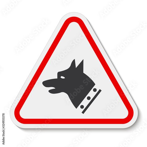 Gauge Dog Symbol Sign Isolate On White Background,Vector Illustration EPS.10